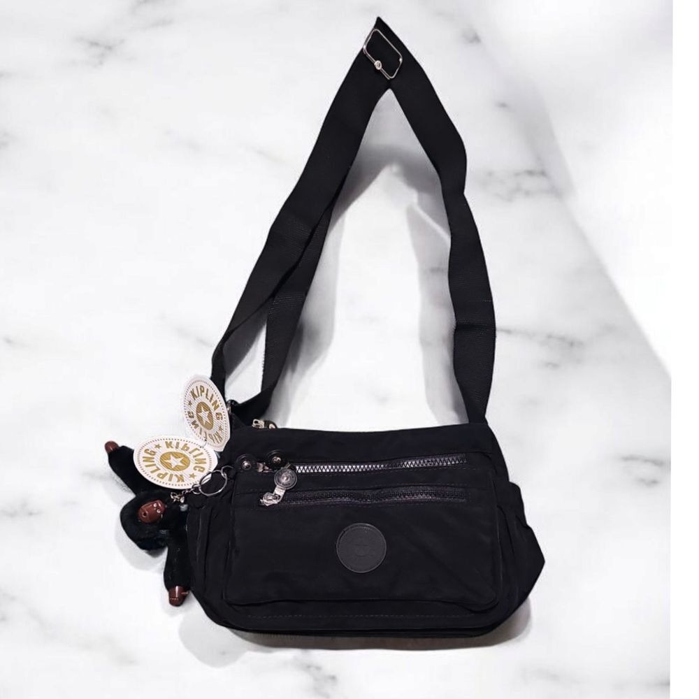 Kipling Classic Black Crossbody Bag